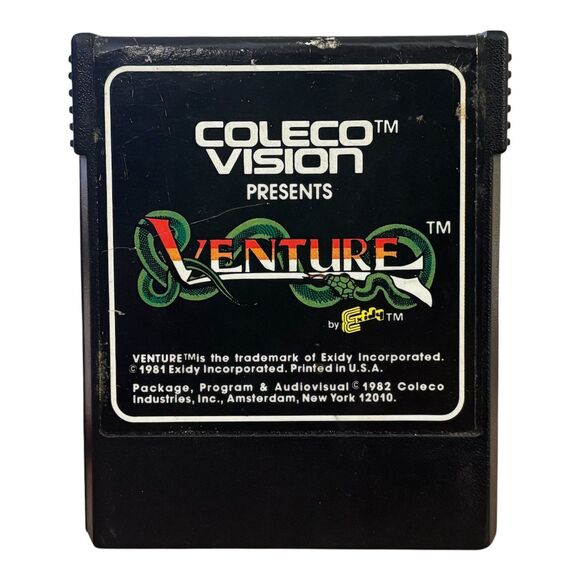Venture - ColecoVision - Cartridge Only - Tested & Works - Picture 1 of 7